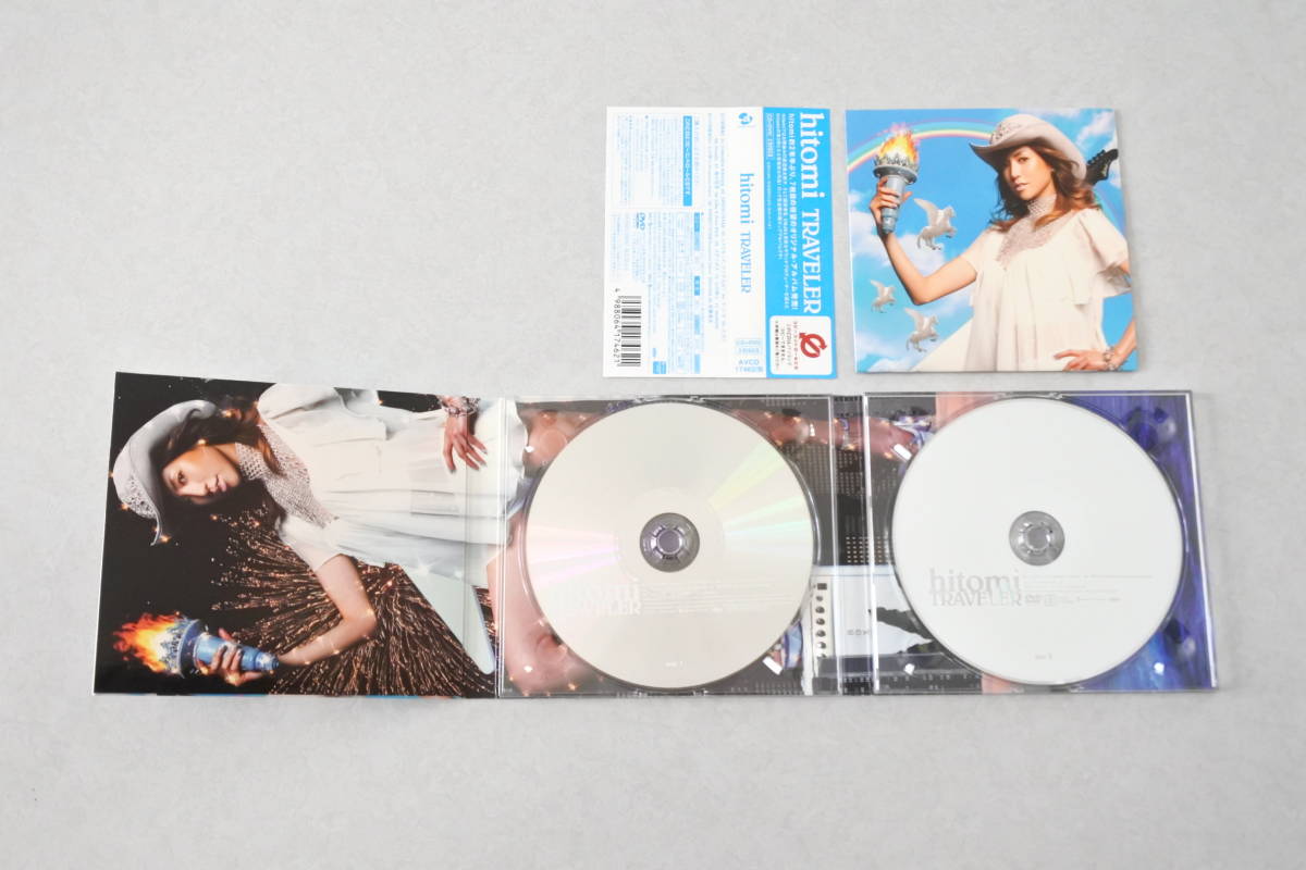 【CD+DVD】hitomi「TRAVELER」ヒトミ_画像2