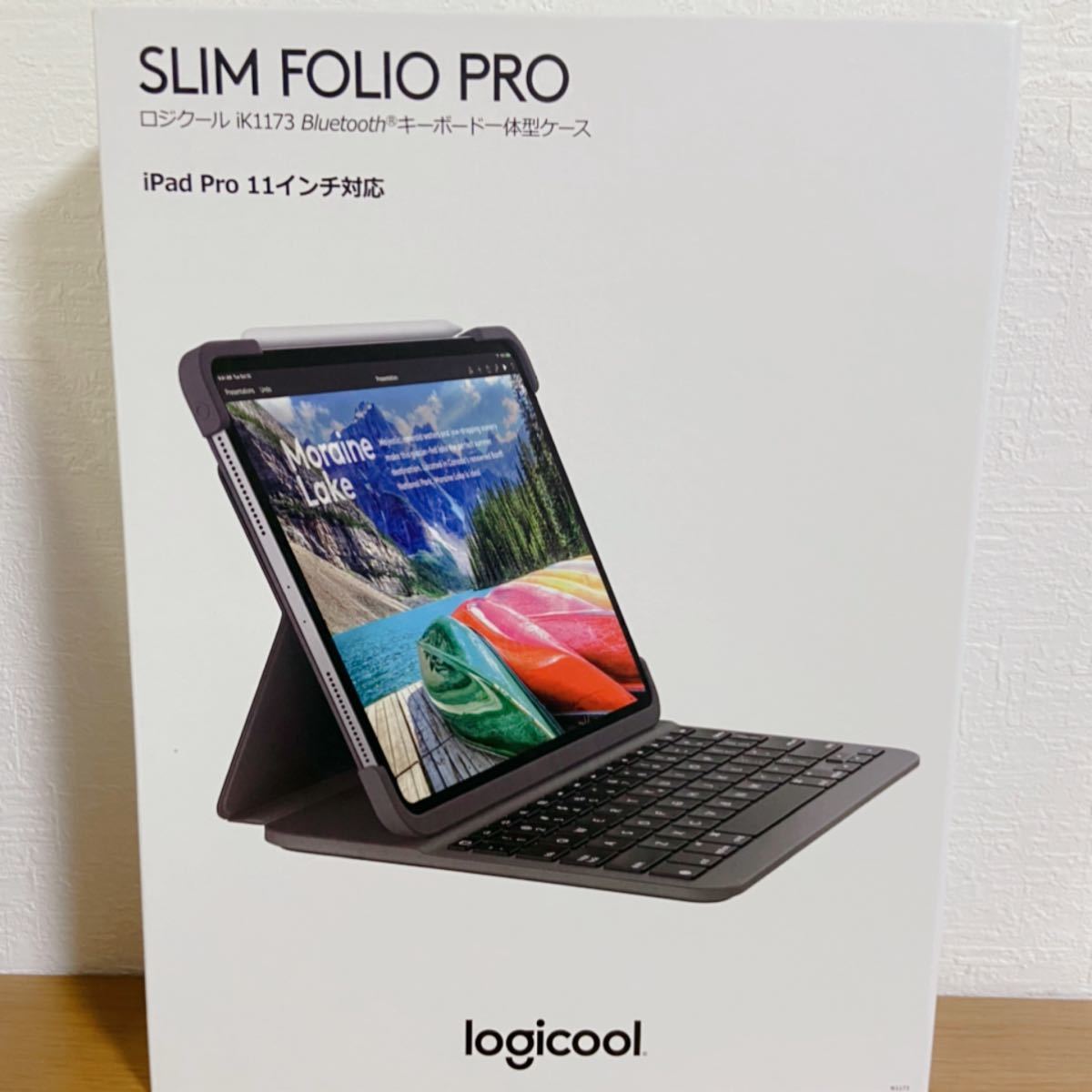iPad Pro 11インチ 対応キーボード Logicool iK1173 ロジクール SLIM FOLIO PRO