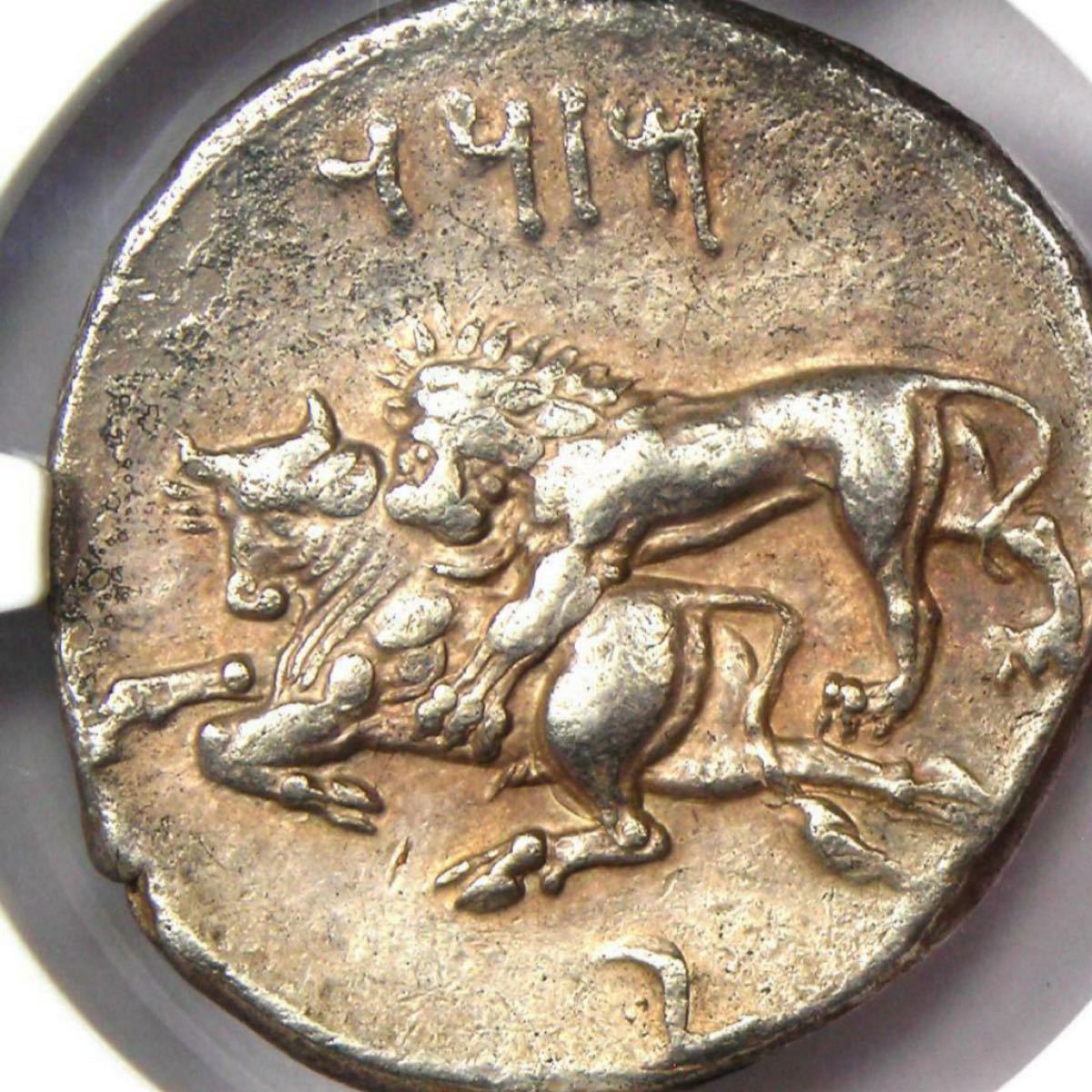 格安人気 アンティークコイン コイン 金貨 銀貨 送料無料 PONTIUS PILATE Tiberius Jerusalem JESUS  CHRIST Crucifixion Roman Coin NGC i84429
