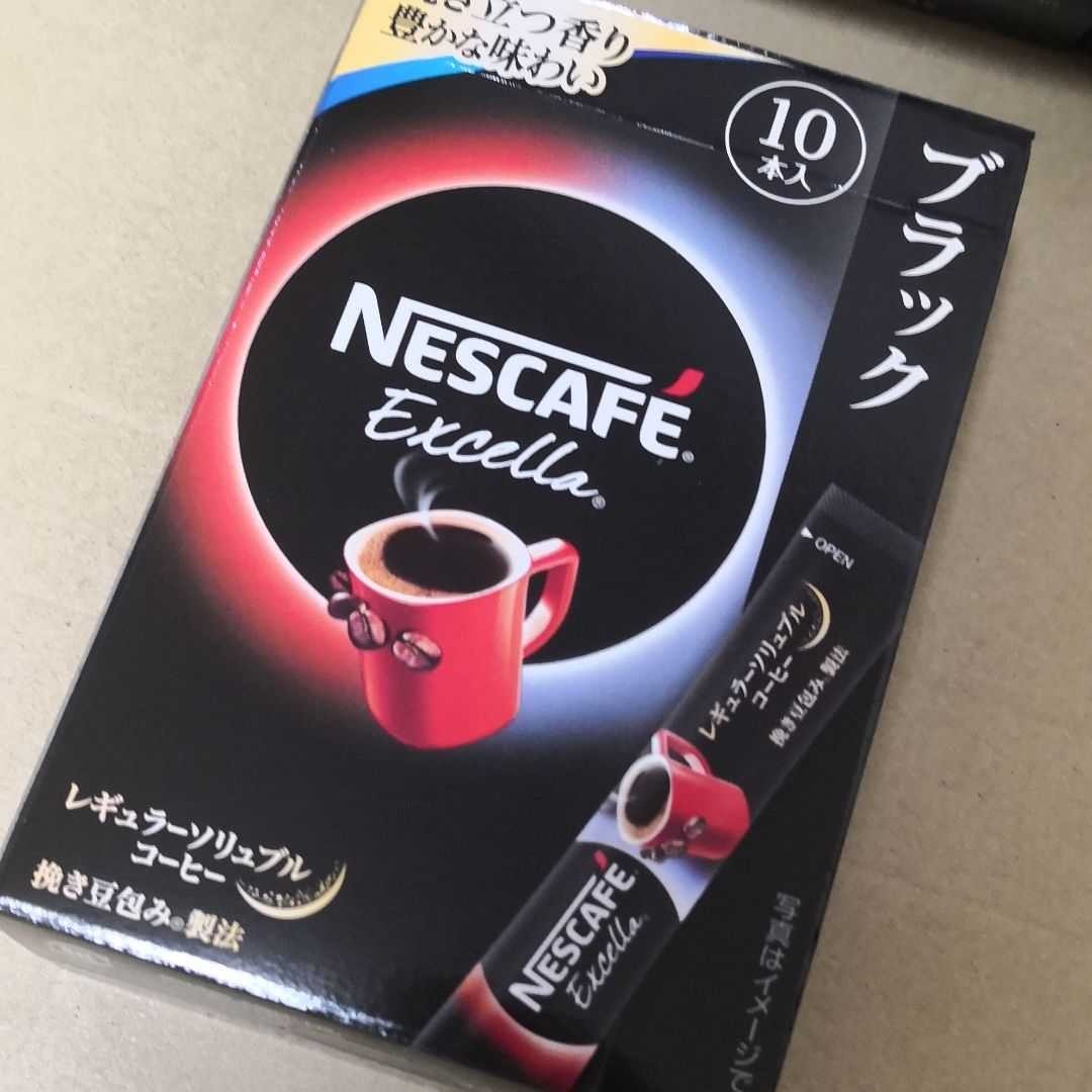 【100本】ネスカフェ エクセラ ◆ブラック スティックコーヒー　Nestle　インスタントコーヒー