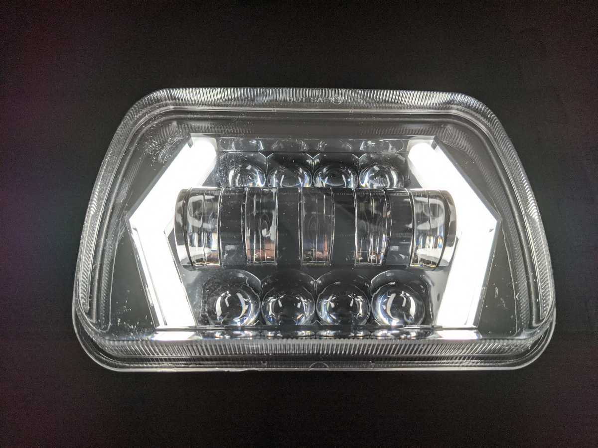  rectangle 2 light type LED head light triangle LED VERSION AE86,RPS13,FC3S,FD3S,JZA70 GA70 AW11 SW20 AE92 other old car and so on 