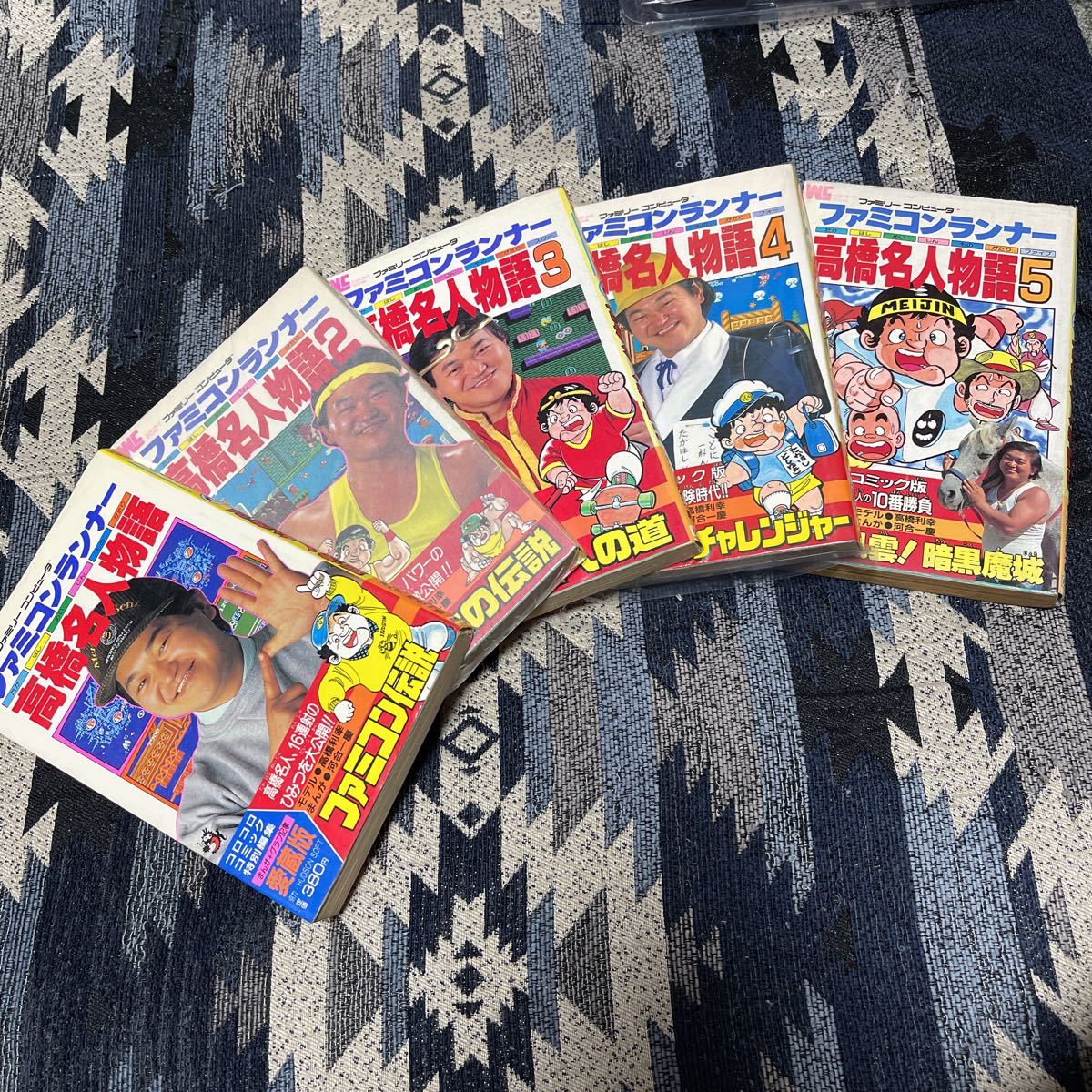 ファミコンランナー 高橋名人物語 1~5巻セット 河合一慶 ファミコンランナー 高橋名人物語 1~5巻セット 河合一慶
