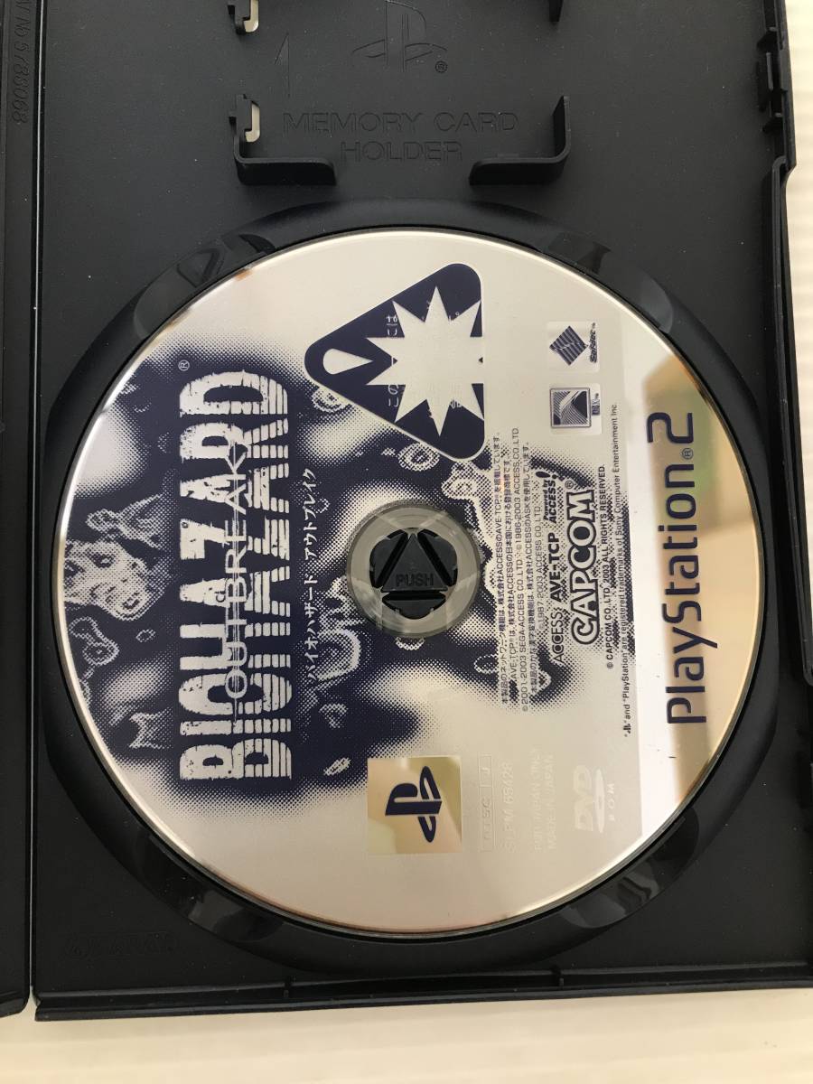 GM1-ш/バイオハザード アウトブレイク BIOHAZARD OUT BREAK / GAME ゲーム Playstation PS2 プレステ2 SONY ソニー_画像5