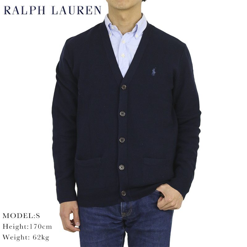  новый товар outlet 2882 M размер polo ralph lauren Polo Ralph Lauren темно-синий хлопок вязаный кардиган pi-ma хлопок 