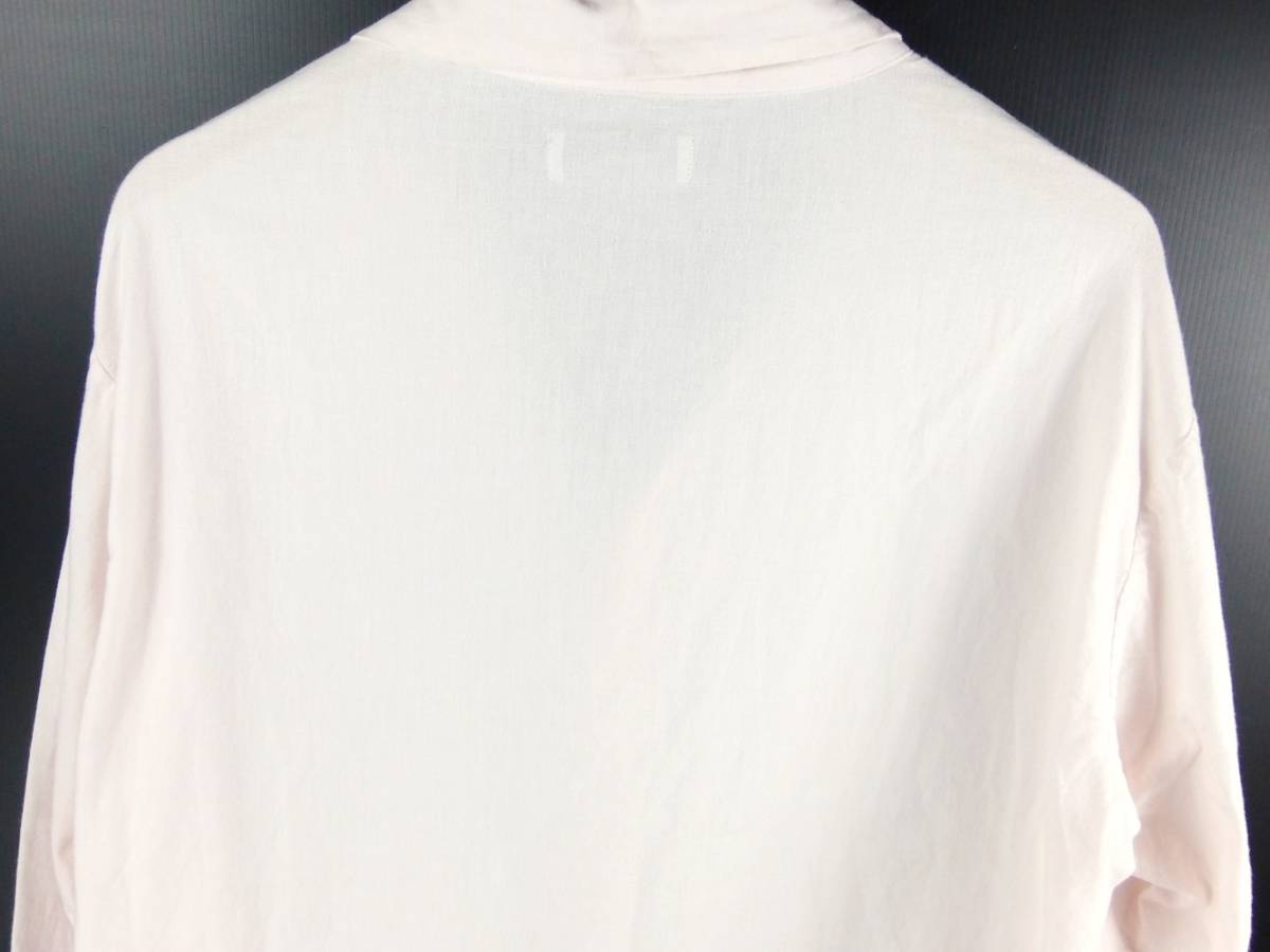 #markama-ka/ M17B-02SH01C / SKIPPER SHIRTS / сделано в Японии / мужской / тянуть over открытый цвет рубашка size 1 (S) / свет розовый 