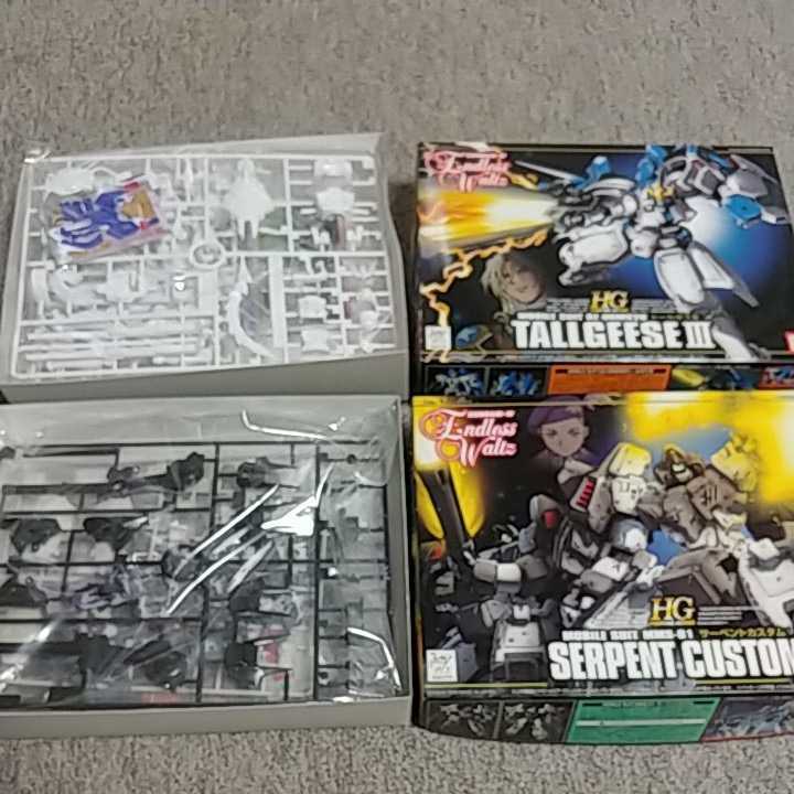 未組立 HG ウイングゼロ&デスサイズヘル&ナタク&ベビーアームズ 未組立 HG ウイングゼロ&デスサイズヘル&ナタク&ベビーアームズ
