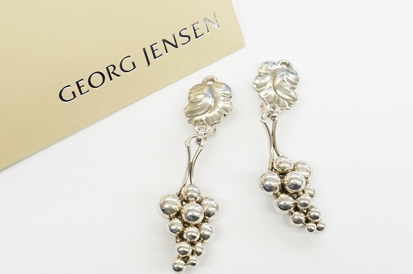 #anza ジョージジェンセン GEORGJENSEN イヤリング 40 ムーンライトグレープ SV925 シルバー レディース [662545]_画像4