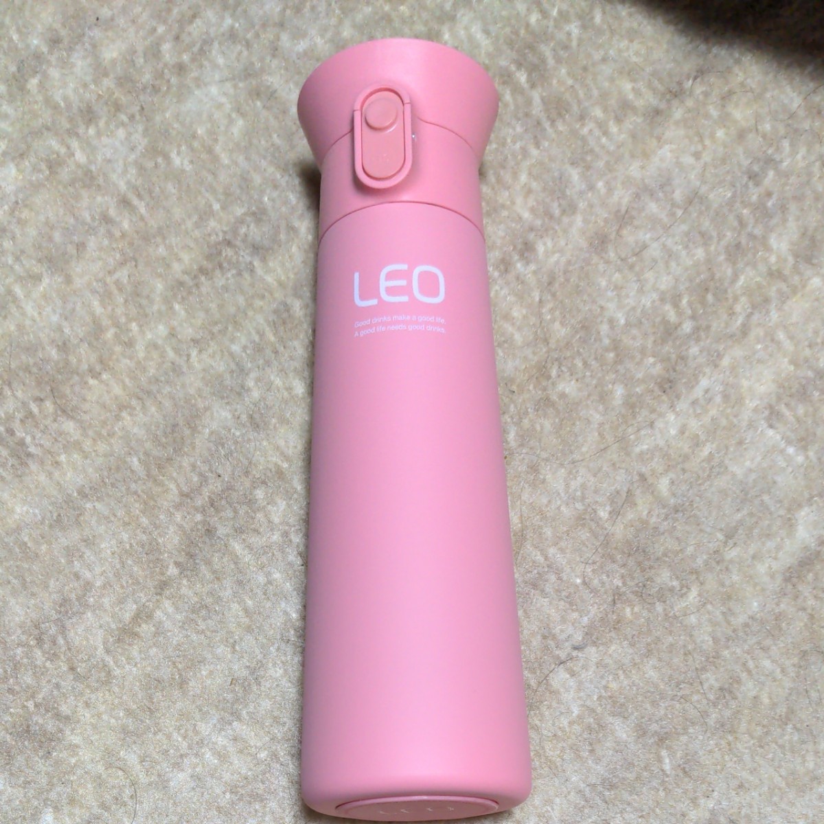 LEO ステンレスボトル ピンク