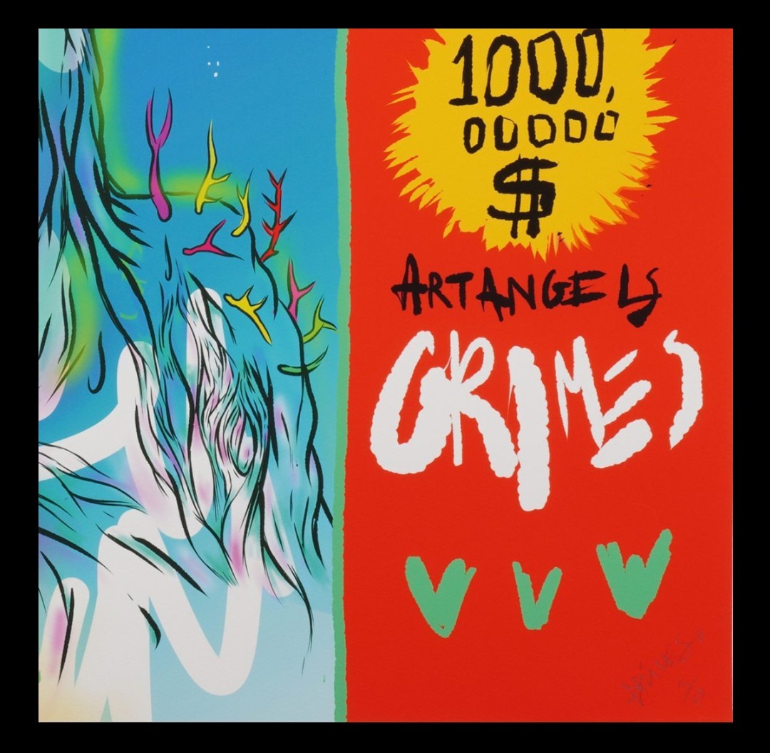 Grimes iv Art Angels 2015/2020 限定8部 入手困難 完全新品未開封 直筆サイン シリアルナンバー入り