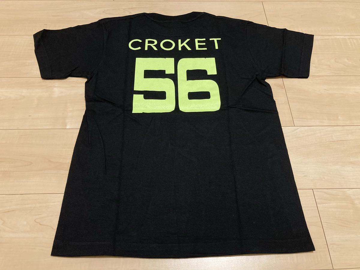 ☆ 【新品】CROKET 35th Anniversary オリジナルTシャツ 黒 黄緑 S ※複数あり_画像6