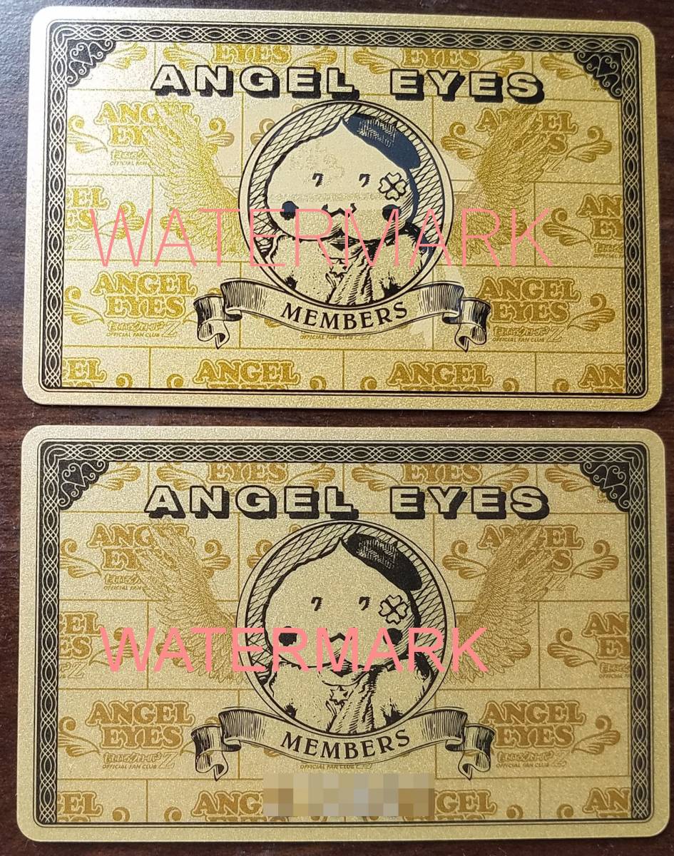 ももいろクローバーZ ももくろファンクラブFC 会員証 Angel Eyes 2種類 各1枚_画像1