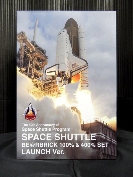 SPACE SHUTTLE BE@RBRICK LAUNCH Ver. 100% & 400% セブンネット限定 ベアブリック スペースシャトル NASA メディコム・トイ_画像6