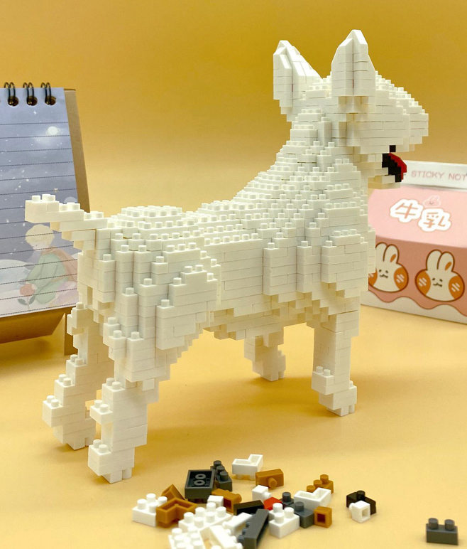 ★★★ ブルテリア　797PCS ブロック 未開封新品／ブリー レゴ LEGO ナノブロック フィギュア インテリア_画像6