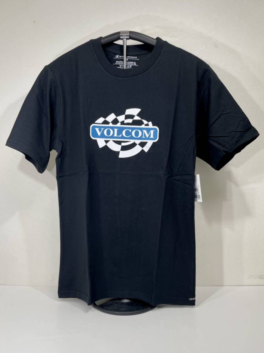 VOLCOM ボルコム AF522000BLK メンズ XL（LL）サイズ 半袖Tシャツ プリントティー T-Shirts Tee ブラック色 ヴォルコム 新品 即決 送料無料_画像1