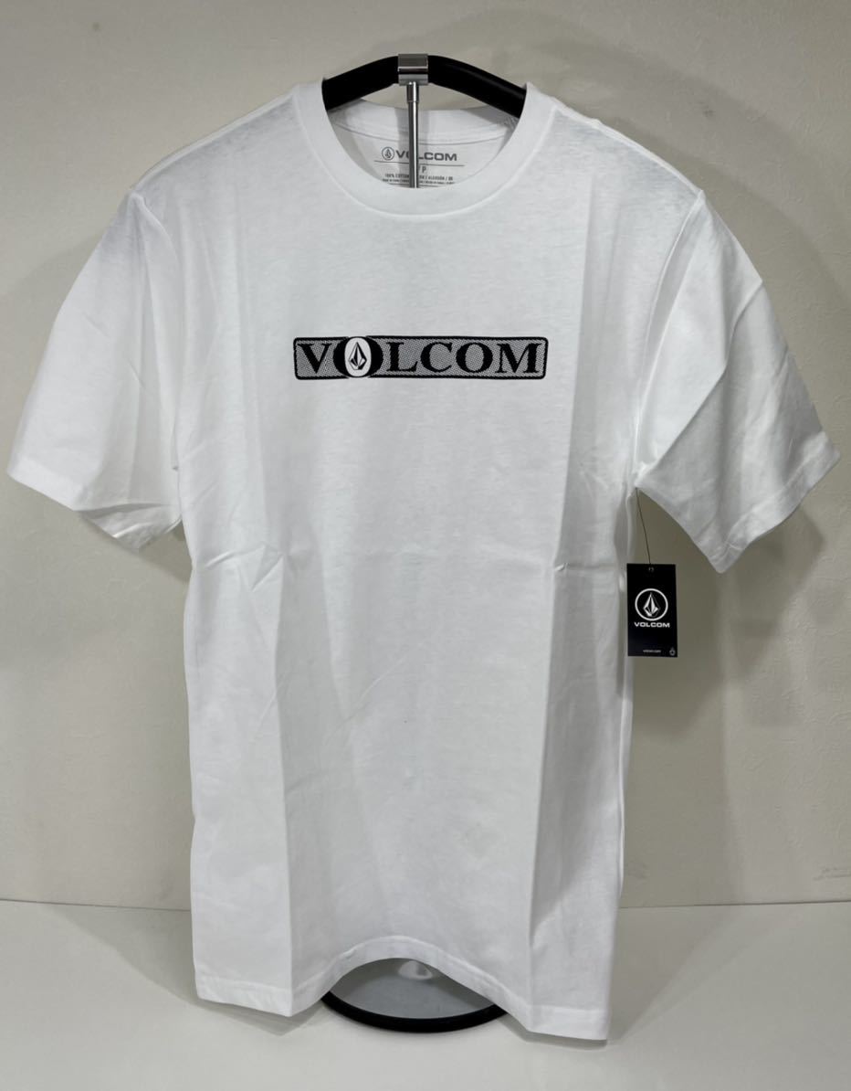 VOLCOM ボルコム AF312101WHT メンズ Sサイズ 半袖Tシャツ プリントティー T-Shirts PrintTee ホワイト色 ヴォルコム 新品 即決 送料無料の画像1