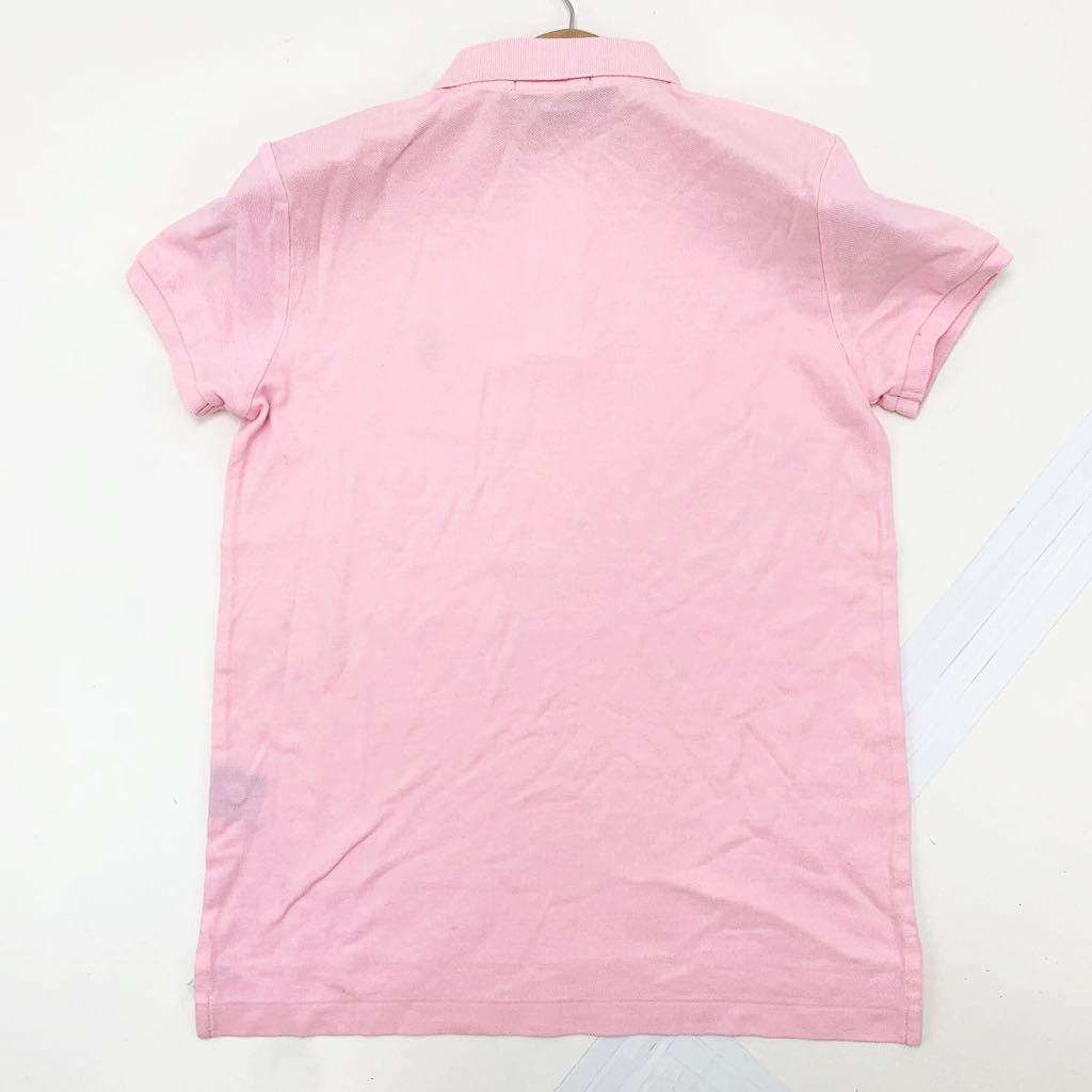 ■ラルフローレン RALPH LAUREN クラシックフィット CLASSIC FIT ピンク 半袖 ポロシャツ S メンズ シンプル♪ カジュアル■F87_画像3