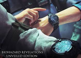 未使用 イーカプコン 限定 バイオハザード リベレーションズ アンベールド エディション BSAA WATCH 腕時計 ジル BIOHAZARD ×  US AGENCY