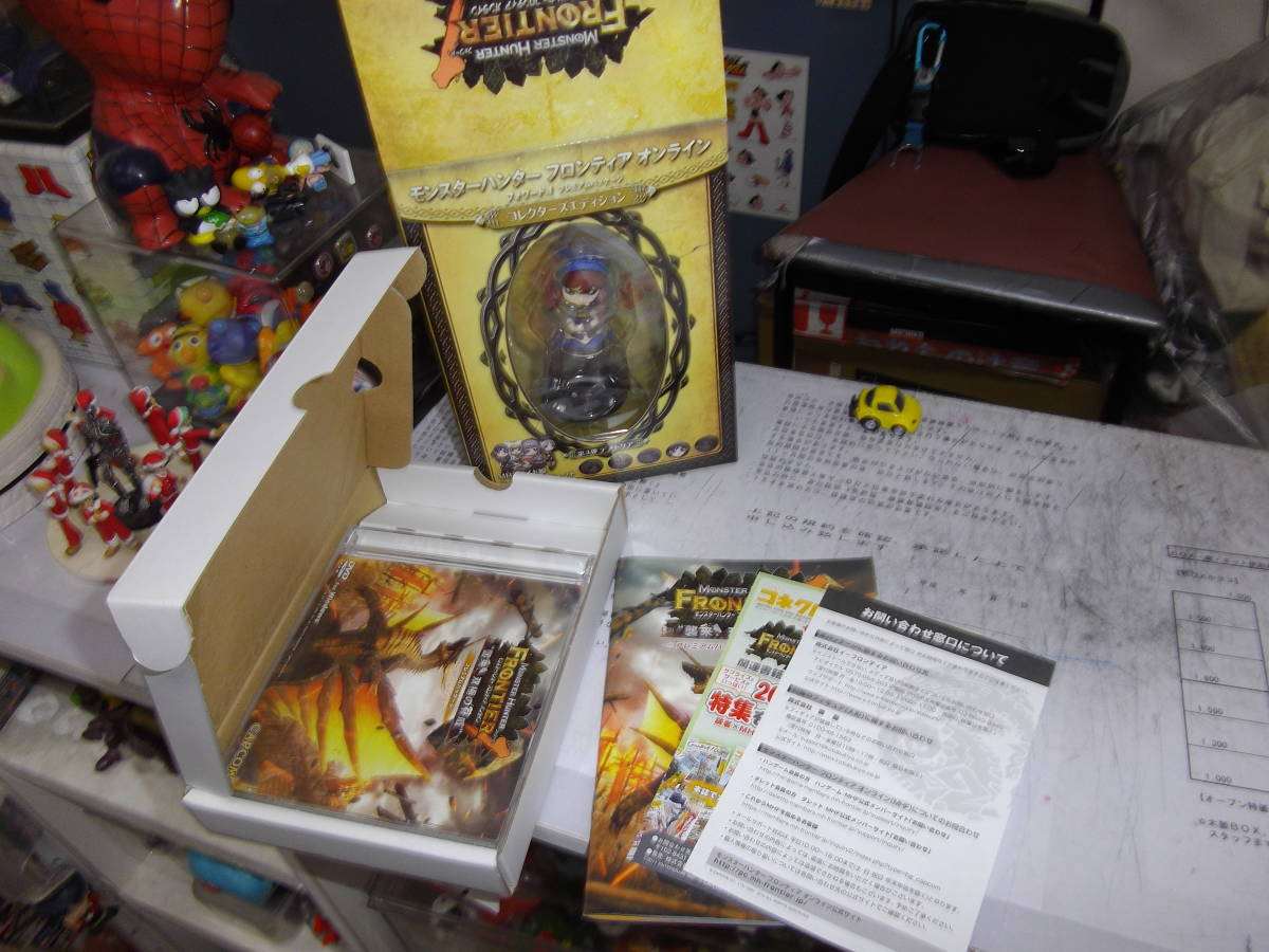 ** super popular!* ultra .?* Monstar Hunter Frontier online [ no. 4.:teme Tria san ] exhibition storage * consigning [BOX box city ]