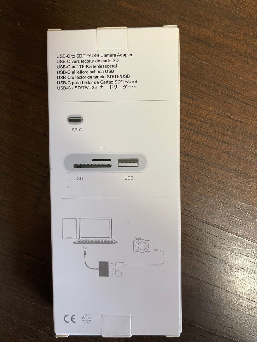USB Type C SDカードリーダー ポータブル USB C sdカード