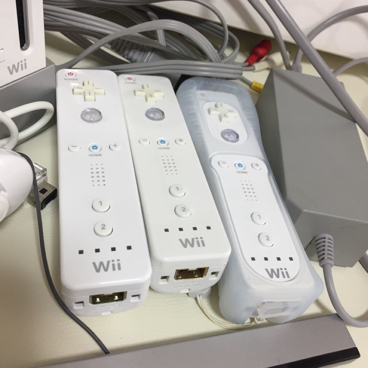 wii セット 練習ソフト&リモコン2個付き