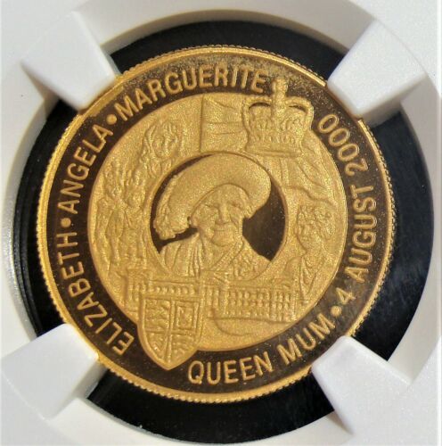 ザンビア：2000金貨 万クワチャ皇太后 誕生日 コインNGC PF69 UC。 硬貨