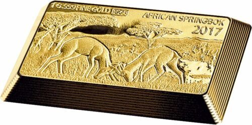 2017フィジー 金貨 バー5グラム - コイン南アフリカスプリングボックコレクションセット 硬貨_画像7