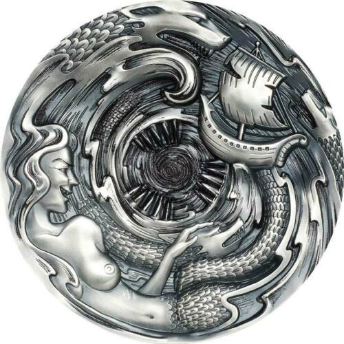 最高 2020パラオ3オンススキュラとCharybdis高浮き彫りアンティーク