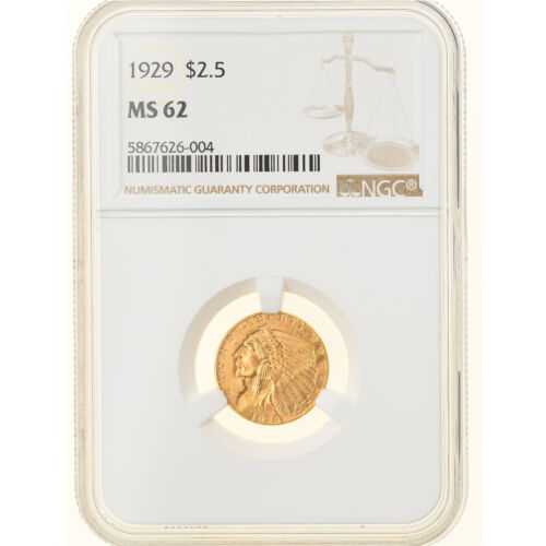 [＃864534]コイン、米国、インディアンヘッド、$ 2.50四半期イーグル、1929年、米国 硬貨
