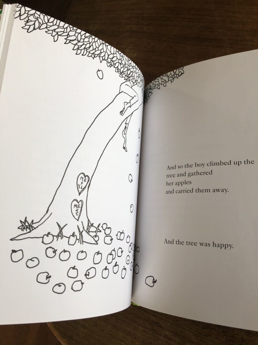 The Giving Tree おおきな木 シェル・シルヴァスタイン 50周年記念　英語本　洋書_画像4