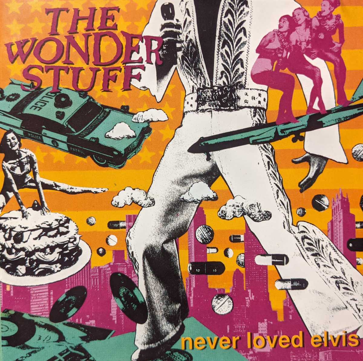 Y3-6【即決】The Wonder Stuff / Never Loved Elvis / 042284725224 / ザ・ワンダー・スタッフ_画像1