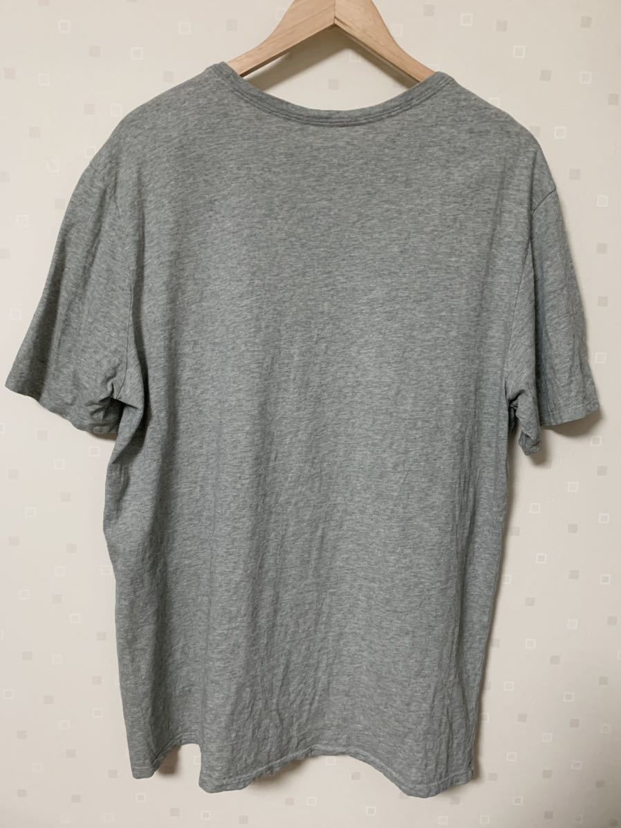 NIKE XL size ナイキ 半袖Tシャツ ビックロゴ グレー　ビックサイズ_画像5