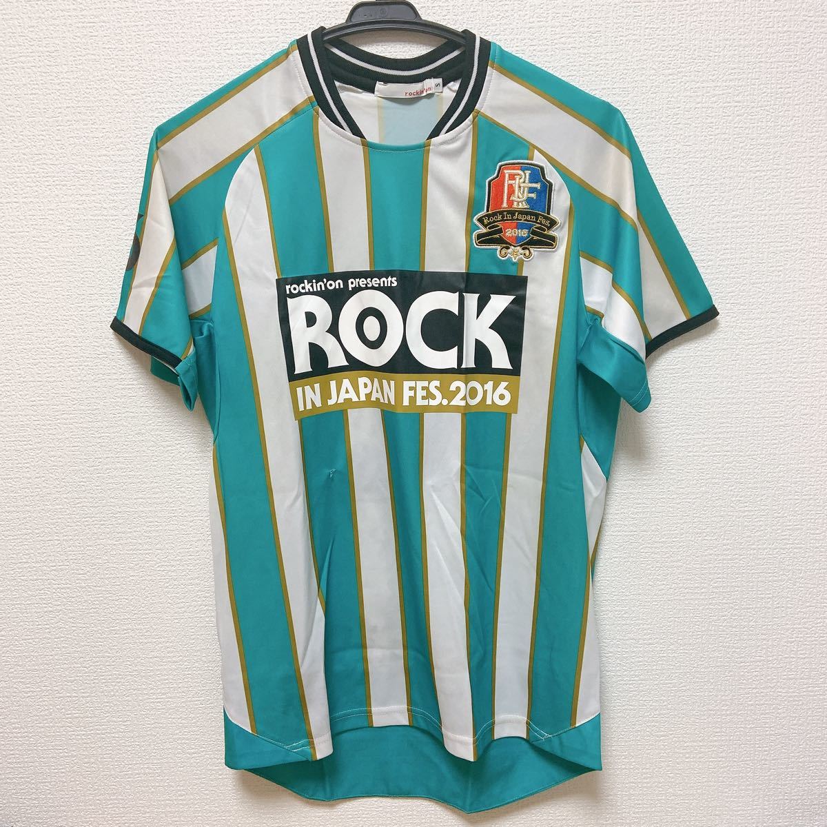 Paypayフリマ ロックインジャパン ロッキン Rock In Japan 16年 サッカー ユニフォーム Tシャツ 男女兼用 ロック フェス Paypayフリマ ロックインジャパン ロッキン Rock In Japan 16年 サッカー ユニフォーム Tシャツ 男女兼用 ロック フェス