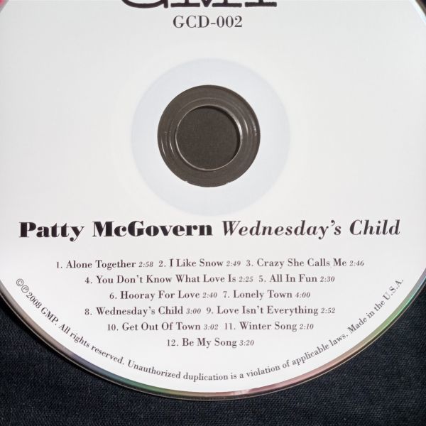 ★ディスクのみ★Patty McGovern / Wednesday's Child パティ・マクガヴァン_画像1