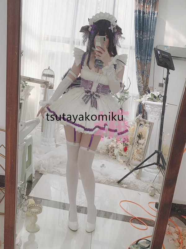 高品質 新作 Azur Lane アズールレーン 樫野 同人 メイド服 高品質 新作 Azur Lane アズールレーン 樫野 同人 メイド服