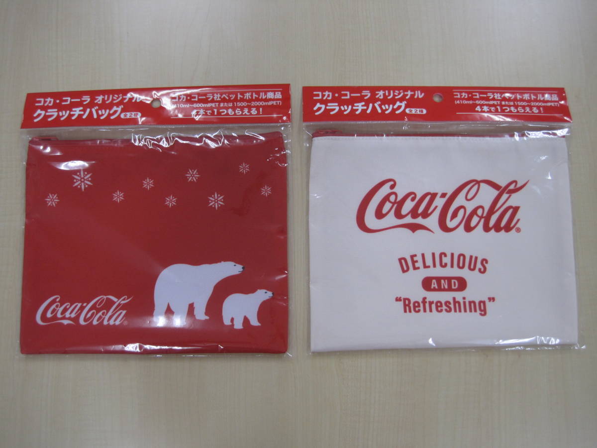 【コカ・コーラ】 オリジナル クラッチバッグ　全２種類_画像1