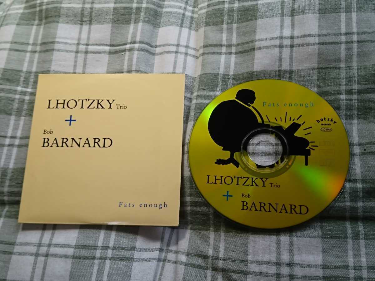  ●紙ジャケCD● Bernd Lhotzky Trio + Bob Barnard (5商品以上送料無料)_画像3