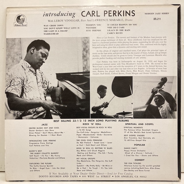 ■即決 Carl Perkins / Introducing US 72年盤。_画像3