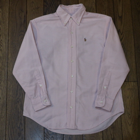 Polo Ralph 140 Lauren kids オックスフォード キッズ ピンク ベビー
