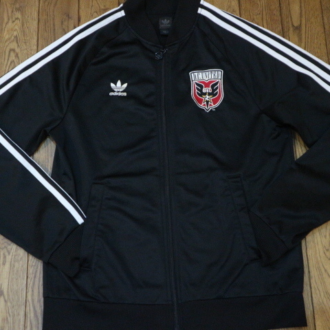 正式的 ブラック M トラックジャケット United D.C. adidas アディダス