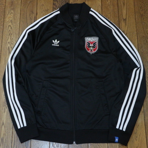 希少 黒入荷！ ブラック M トラックジャケット United D.C. adidas