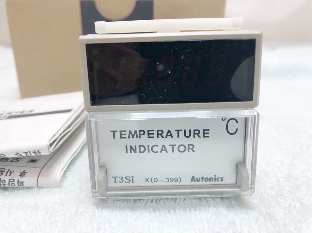 C60 デジタル温度指示計　井内盛栄堂　AUTONICS デジタルスイッチ温度調節器 T3シリーズ(T3SI-N4NK4C) 5b/3a/6a_画像2