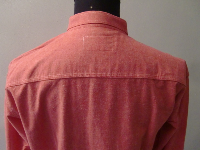 送料無料 70's DEAD STOCK イタリア製 PARAGON 赤 シャンブレー シャツ ジャケット デニム ブルゾン VINTAGE ワークシャツ カバーオール _画像7