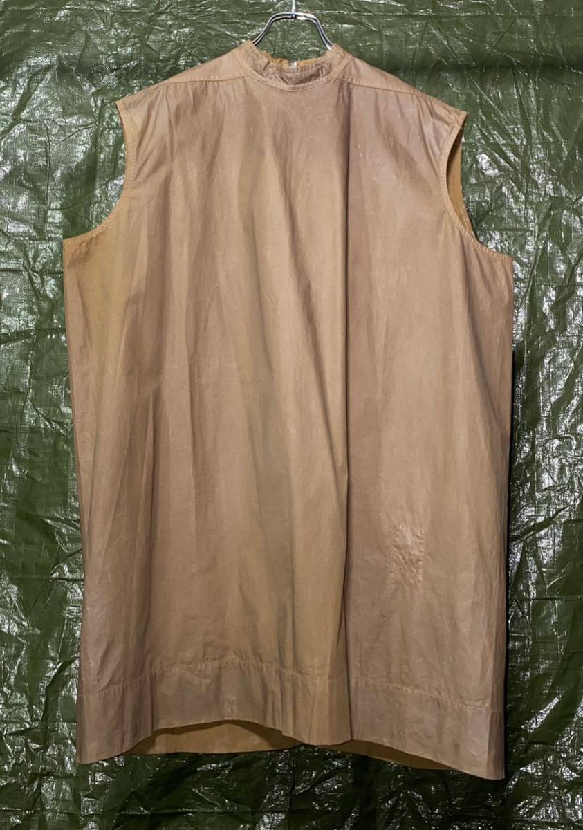 2015 DRKSHDW RICK OWENS BODYBAG TOP MUSTARD リックオウエンス