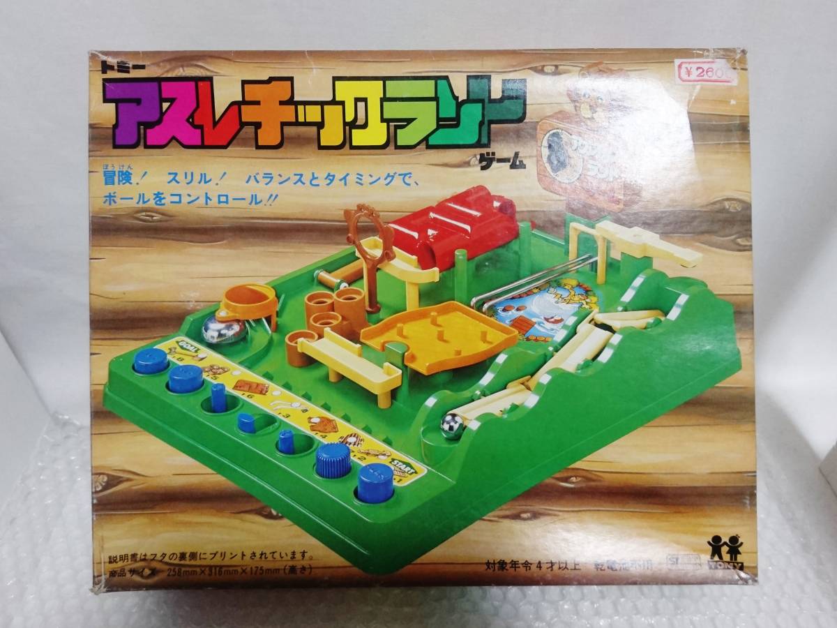 現状品 当時物+廃盤品　TOMY　アスレチックランドゲーム　トミー