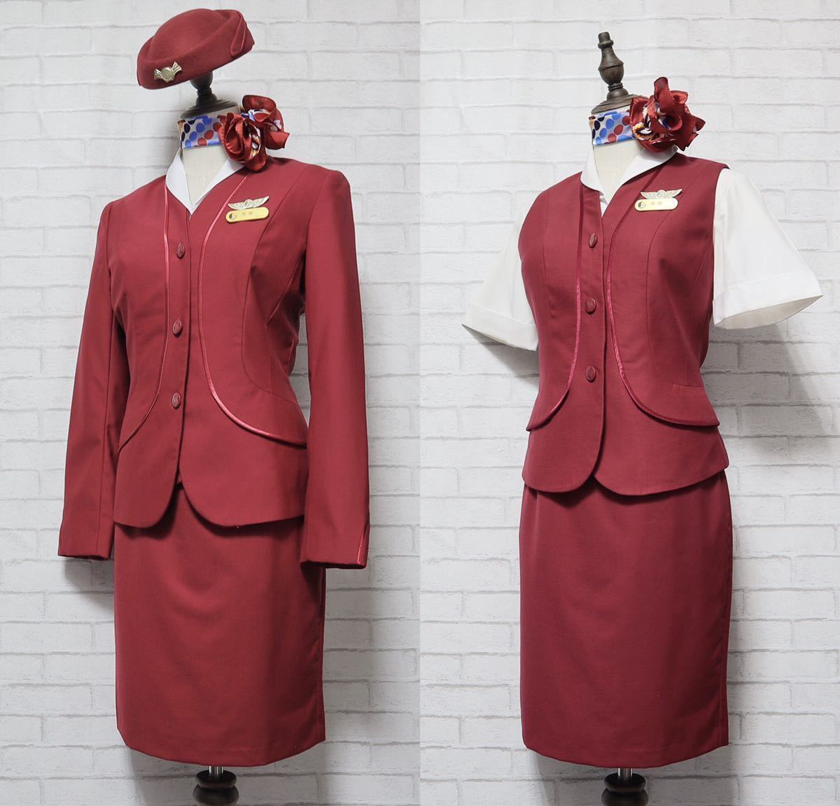 Yahoo!オークション - 山東航空 キャビンアテンダント [旧制服 Yahoo!オークション - 山東航空 キャビンアテンダント [旧制服