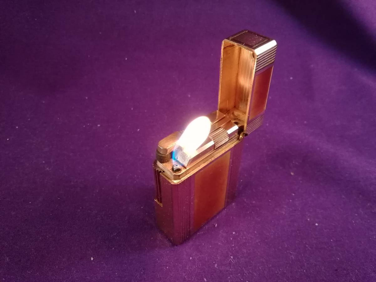 デュポンライターライン1s・ウインザー茶・完動品