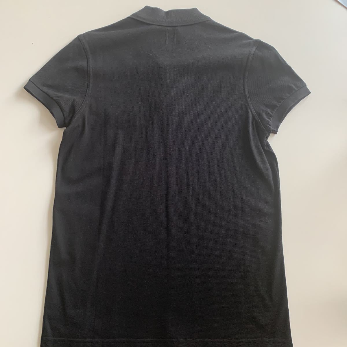 新品 未使用 正規品 サンローランパリ メンズ 半袖 ポロシャツ 黒 XS