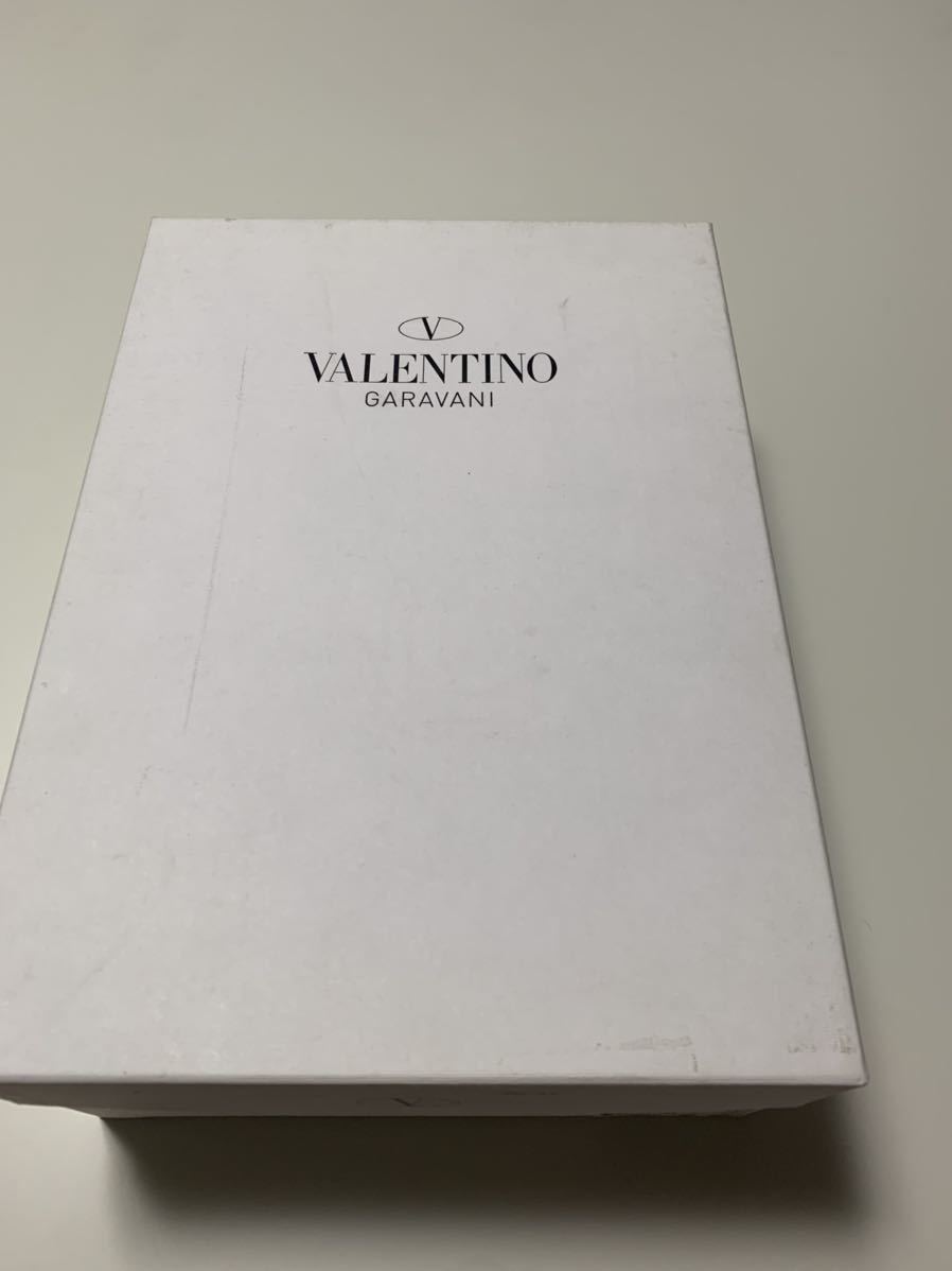 約13万円 美品 ヴァレンティノ ガラバーニ メンズ ハイカット スニーカー シューズ 41 25.5～26cm VALENTINO イタリア製 VLTN ヒョウ柄_画像5