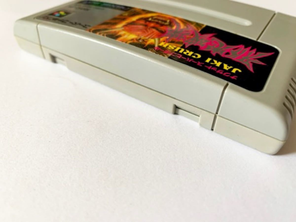SFC 邪鬼破壊 カセットのみ　スーパーファミコン スーファミ Jaki Crush Super Famicom