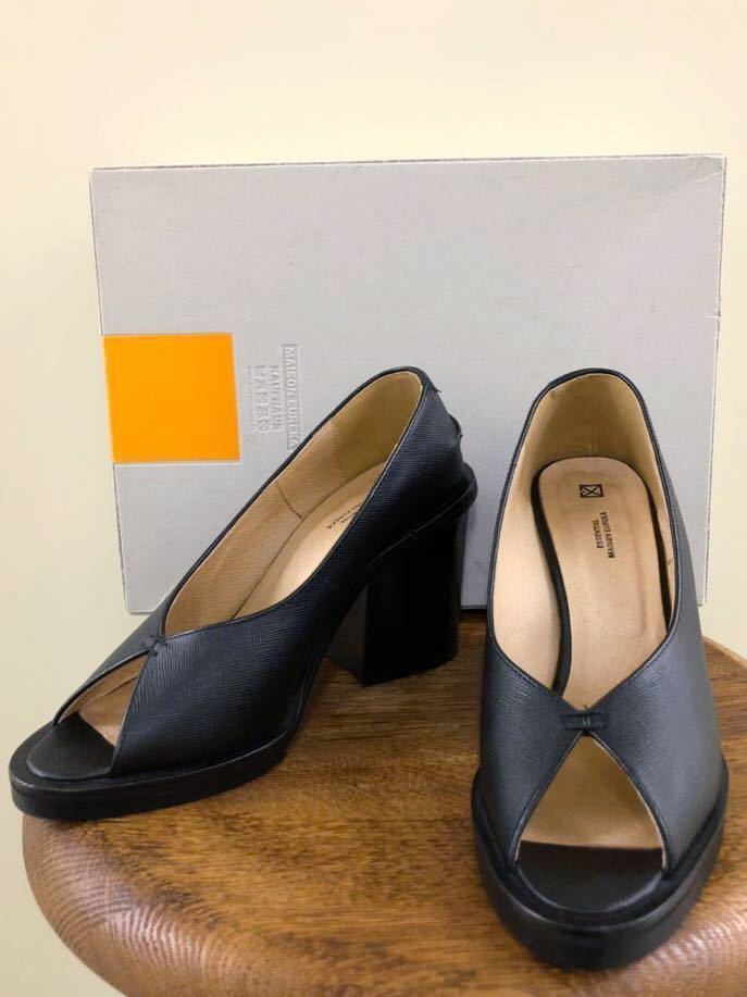 極美品 MAISON EUREKA デザインスウェードパンプス ヒール 年末セール
